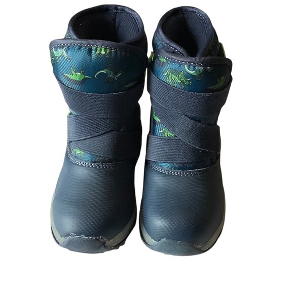 Carters Legolas Boys Dinosaur Print Winter Snow Boots Size 7M - Picture 7 of 7